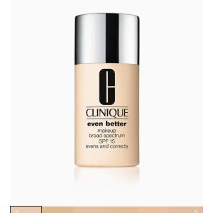 كرم پودر Even better كلينيك Even better Makeup Broad Spectrum Foundation Spf15 شماره CN10 Alabaster